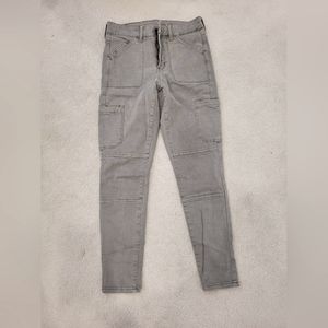 AE high rise cargo pants Sz 4